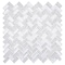 Andova Tiles SAMPLE-Velmo 1 in. x 1.25 in. Glass Mosaic Wall Tile SAM-ANDVEL1013 - alternate 4